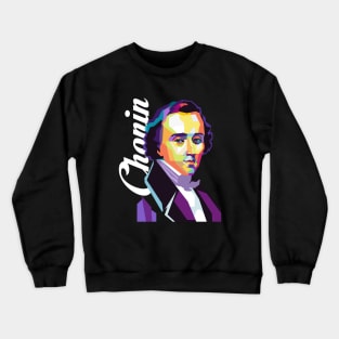 Chopin popart Crewneck Sweatshirt